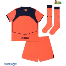 Barcelona Tredjedraktsett Barn 2025-26 Kortermet (+ Korte bukser)